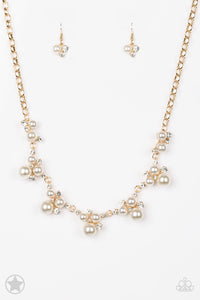 Paparazzi Necklace - Toast To Perfection - Gold Blockbuster