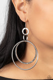 Paparazzi Earring - Haute Hysteria - Silver Summer Party Pack 2022