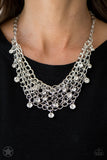 Paparazzi Necklace - Fishing for Compliments - Silver