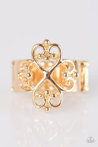 Paparazzi Ring - Street-REGAL - Gold