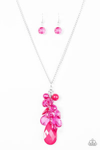Paparazzi Necklace - Keepin It Colorful - Pink