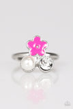 Paparazzi Ring - Flower Pearl - Starlet Shimmer