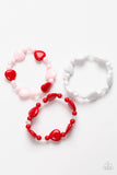 Paparazzi Bracelet - Valentine Heart - Starlet Shimmer
