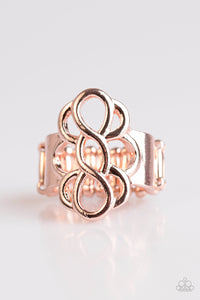 Paparazzi Ring - Breathe It All In - Rose Gold