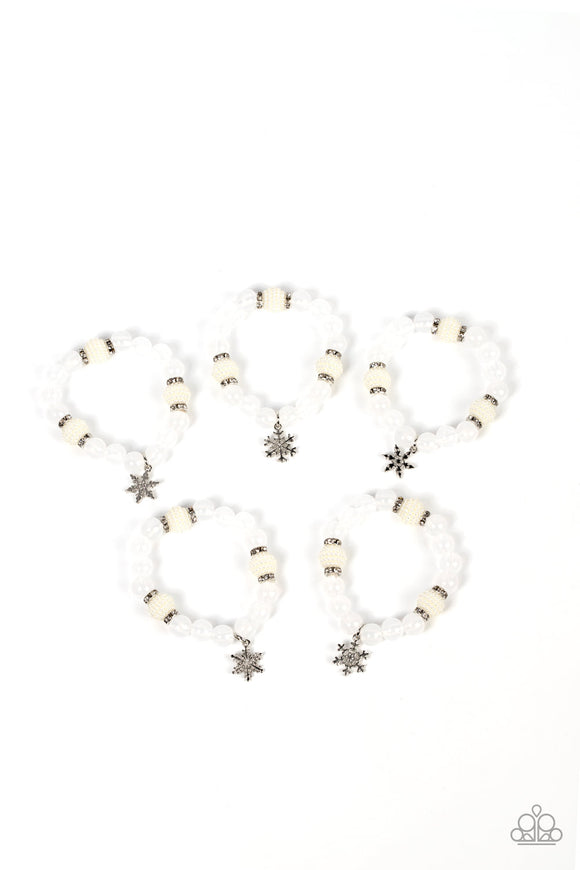 Paparazzi Bracelet - Snowflake - Starlet Shimmer