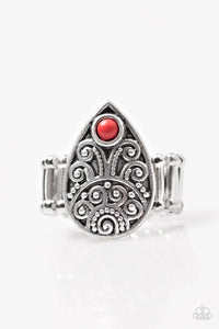 Paparazzi Ring - Mumbai Mambo - Red
