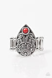 Paparazzi Ring - Mumbai Mambo - Red