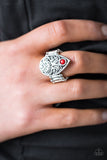 Paparazzi Ring - Mumbai Mambo - Red