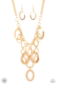 Paparazzi Necklace - A Golden Spell - Gold