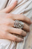 Paparazzi Ring - Radiantly Rising - White