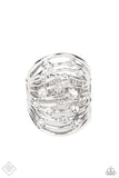 Paparazzi Ring - Radiantly Rising - White