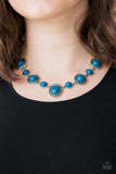 Paparazzi Necklace - Voyager Vibes - Blue