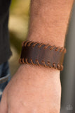 Paparazzi Urban Bracelet - Any Which HIGHWAY - Brown