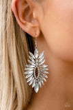 Paparazzi Earring - Turn Up the Luxe - White LOP
