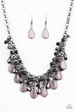 Paparazzi Necklace - Diva Attitude - Black