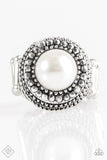 Paparazzi Ring - Bronx Beauty - White