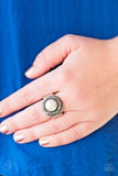 Paparazzi Ring - Bronx Beauty - White