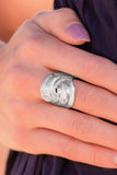 Paparazzi Ring - Feathers Will Fly - Silver