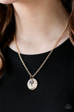 Paparazzi Necklace - Live TREELY - Gold
