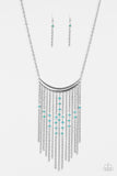 Paparazzi Necklace - Runaway Rumba - Blue