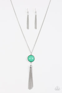 Paparazzi Necklace - Pep In Your Step - Green