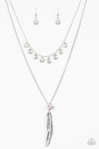 Paparazzi Necklace - Mojave Musical - Silver