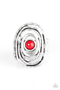 Paparazzi Ring - Colorfully Chaotic - Red