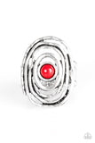 Paparazzi Ring - Colorfully Chaotic - Red