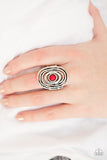Paparazzi Ring - Colorfully Chaotic - Red