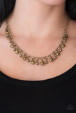 Paparazzi Necklace - City Couture - Brass