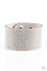 Paparazzi Urban Bracelet - Roll With The Punches - Silver