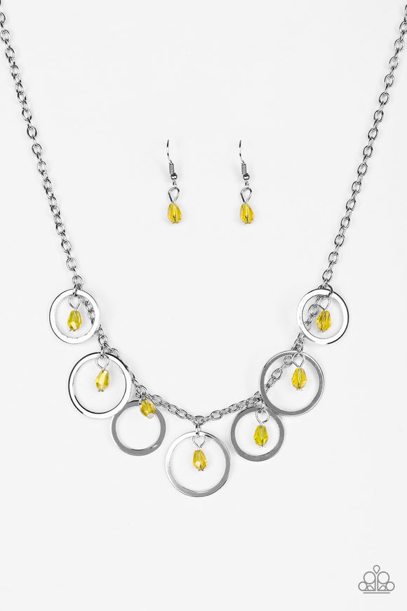Paparazzi Necklace - Rochester Refinement - Yellow