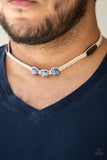 Paparazzi Urban Necklace - Stonemason Style - Blue