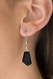 Paparazzi Necklace - Get Up and GEO - Black