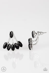 Paparazzi Earring - Chicly Carnivalesque - Black