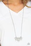 Paparazzi Necklace - Crowning Moment - White