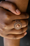 Paparazzi Ring - Big City Attitude - Copper