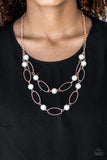 Paparazzi Necklace - Best Of Both Posh-ible Worlds - Copper