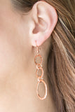 Paparazzi Earring - Radical Revolution - Copper