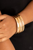 Paparazzi Bracelet - Sahara Shimmer - Gold