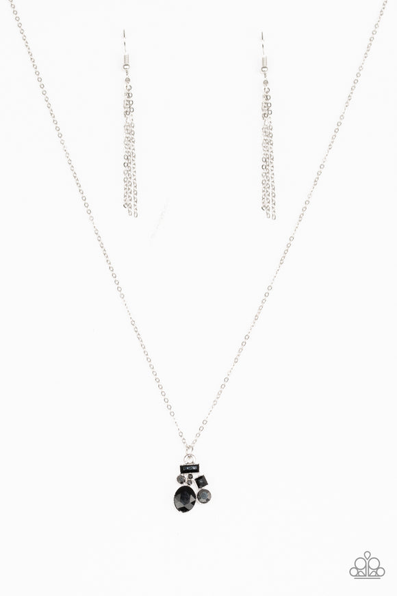 Paparazzi Necklace - Time To Be Timeless - Black