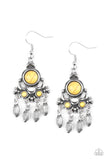 Paparazzi Earring - No Place Like HOMESTEAD - Yellow