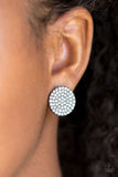 Paparazzi Earring - Radiant Ripples - Black