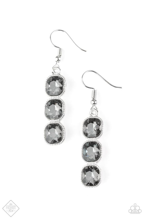 Paparazzi Earring - Toast To Timeless - Silver