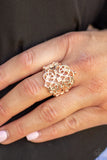 Paparazzi Ring - Victorian Valor - Rose Gold