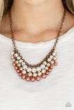 Paparazzi Necklace - Run For The Heels! - Copper