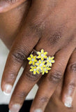 Paparazzi Ring - Blooming Bouquets - Yellow