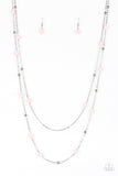 Paparazzi Necklace - Beach Party Pageant - Pink