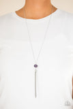 Paparazzi Necklace - Socialite Of The Season - Purple