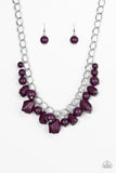 Paparazzi Necklace - Gorgeously Globetrotter - Purple
